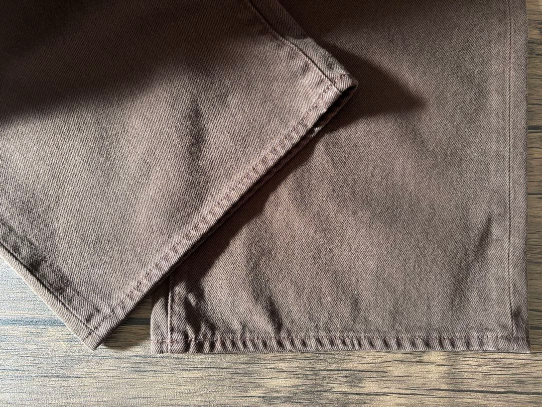 新品・未使用【SeaRoomlynn】ワイドウエストバギー SRN05 ブラウン