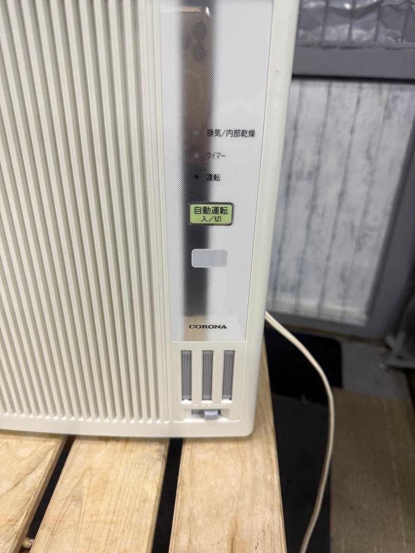 【分解洗浄消毒作業済】冷暖房兼用　CORONA 窓用エアコン CWH-A1813