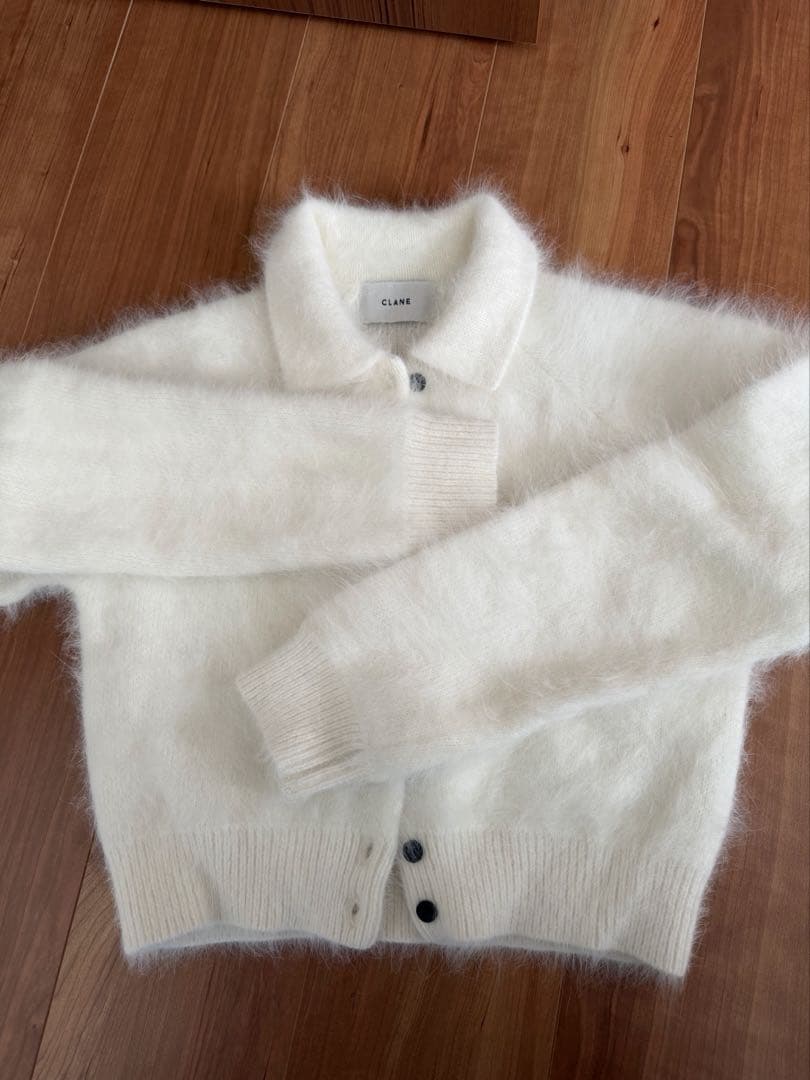CLANE クラネANGORA SHORT KNIT CARDIGAN