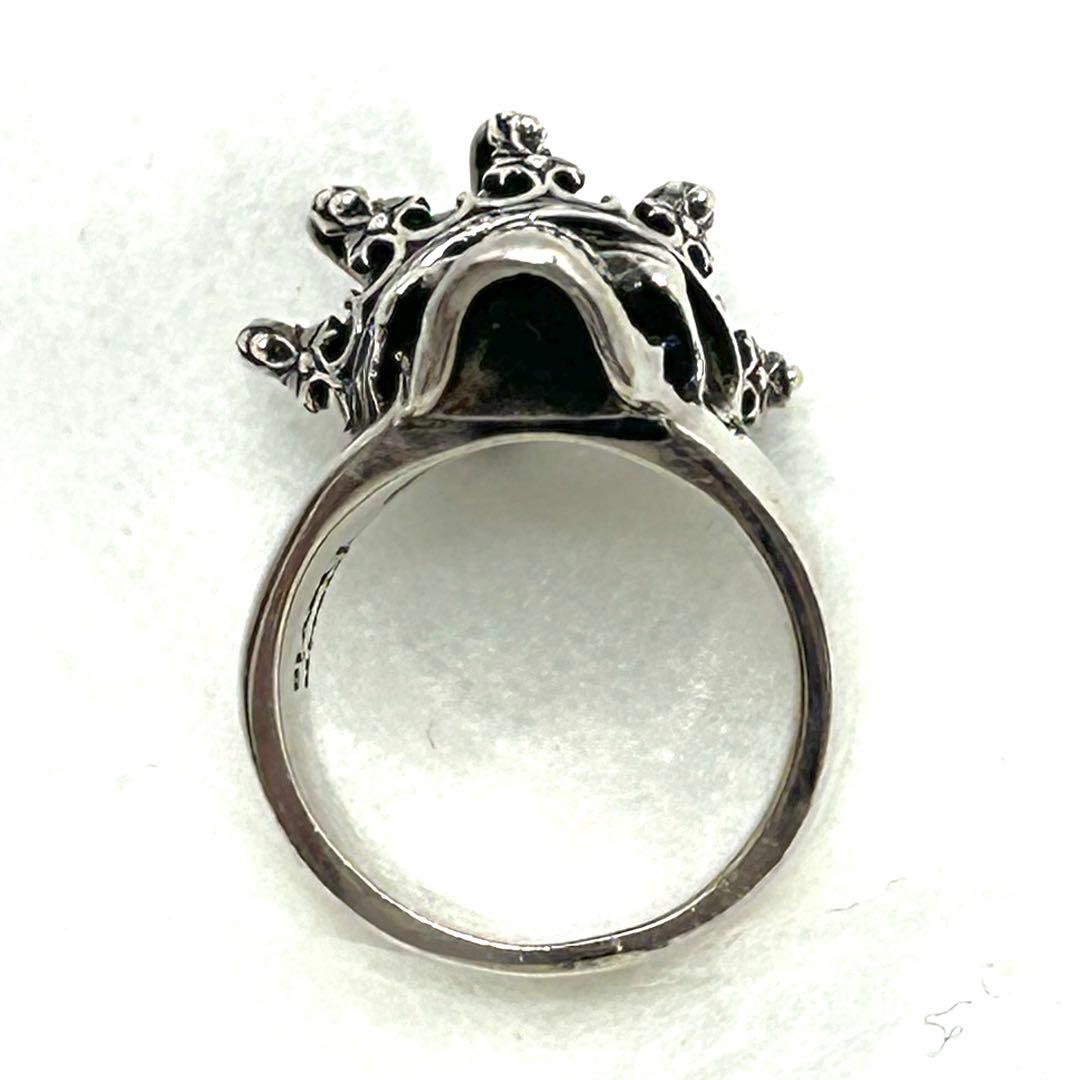 ジャスティン デイビス エッセンシャルスカル リング クラウン 17号 指輪