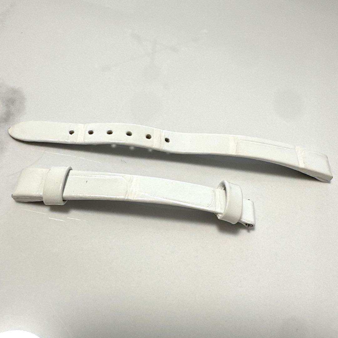 ヴァンクリ スウィートアルハンブラウォッチ 替えベルト 白