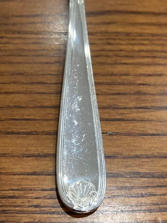 16 クリストフル　デザートスプーン　6本セット　純銀メッキ