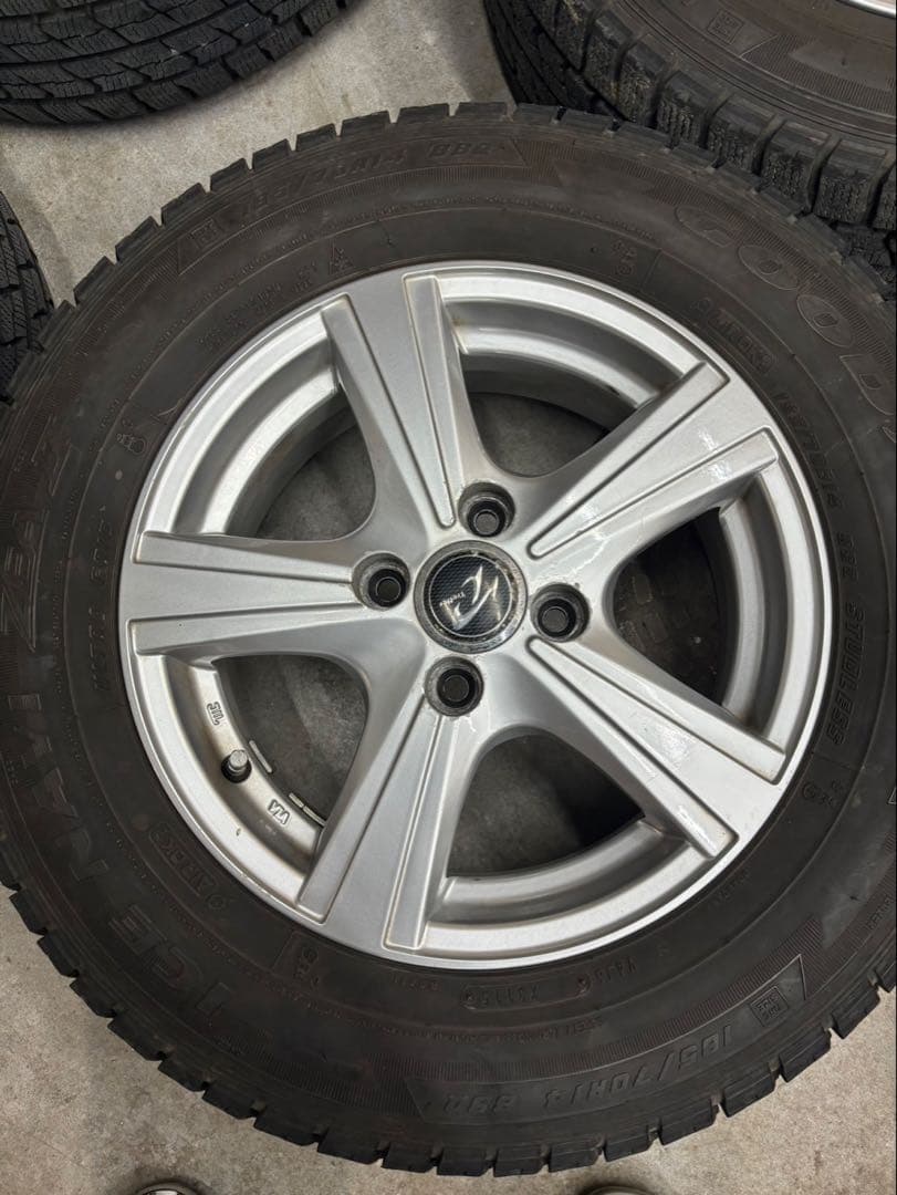GOODYEAR ホイール付スタッドレス4本セット