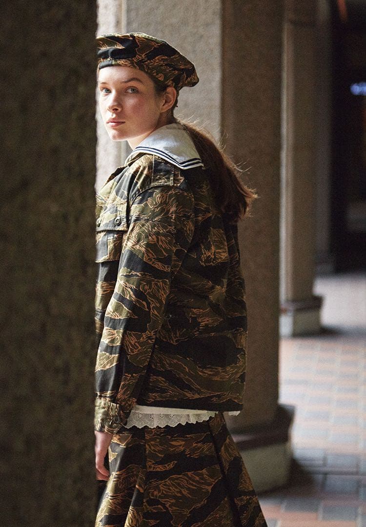 BEAMS BOY×BUZZ　RICKSON‘Sタイガーカモジャケット