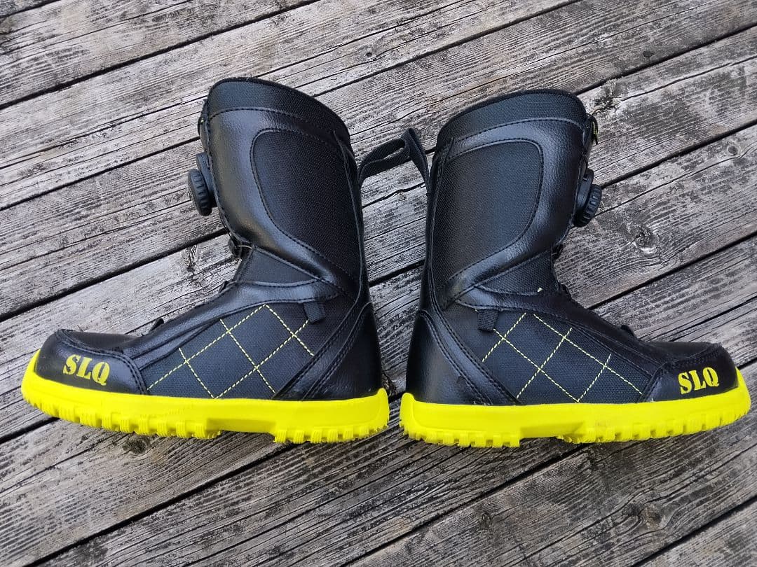 子供用 スノーボード3点セット DUB 108cm ビン BOAブーツ 20.5