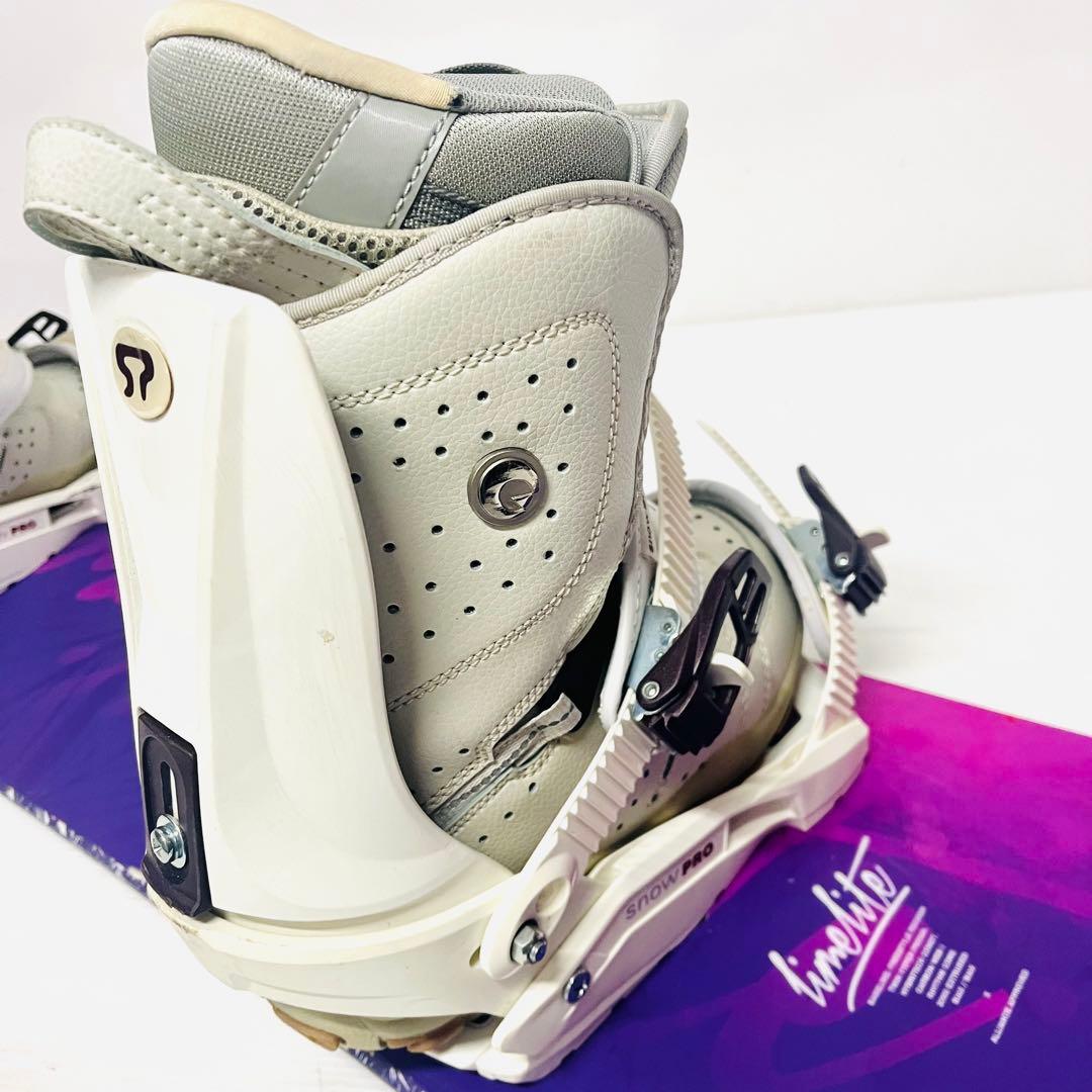 女性用　K2 ケーツー　スノボセット　スノーボード　セット　ブーツ　ビンディング