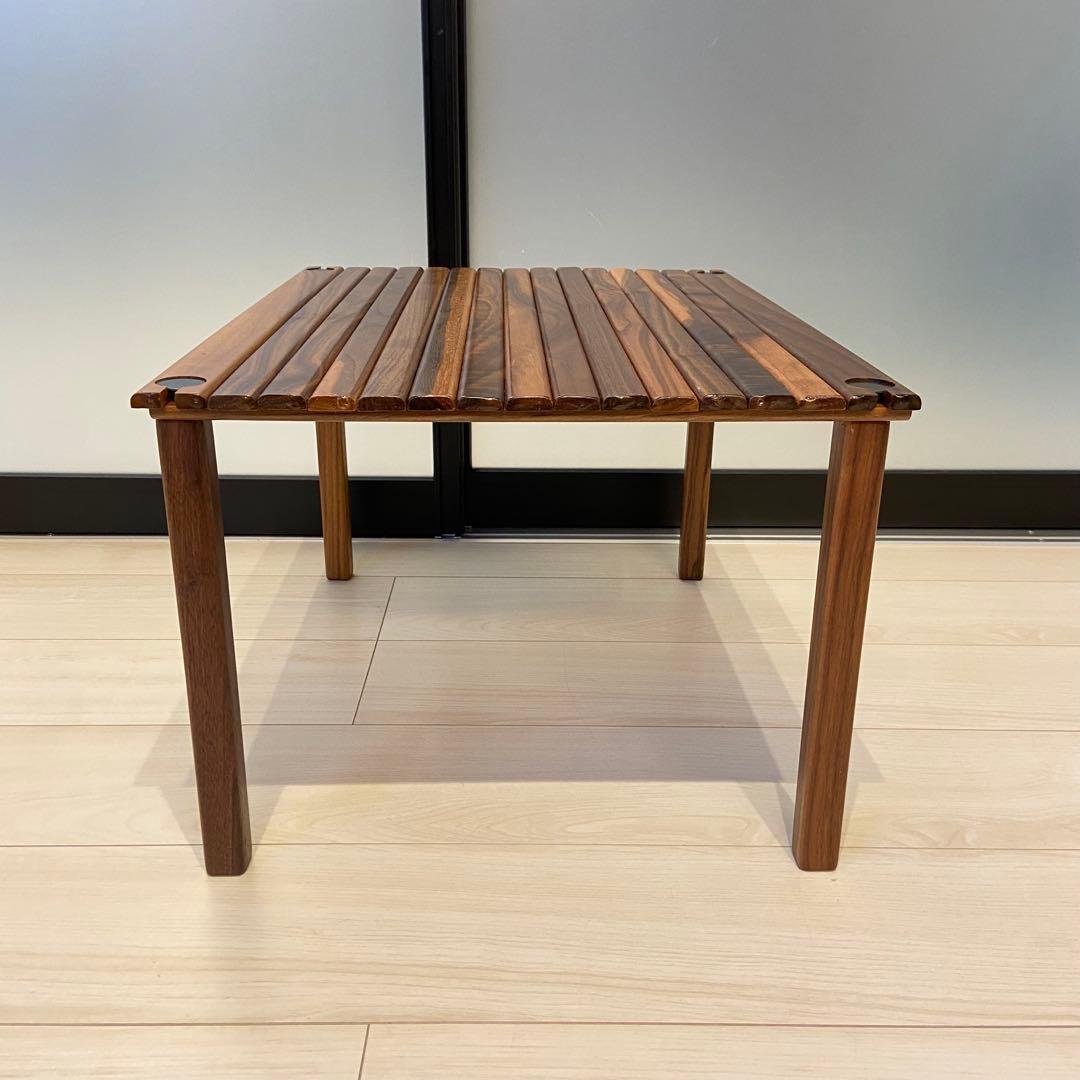 【未使用】カーミットテーブル ワイド ウォールナット ／ カーミットチェア