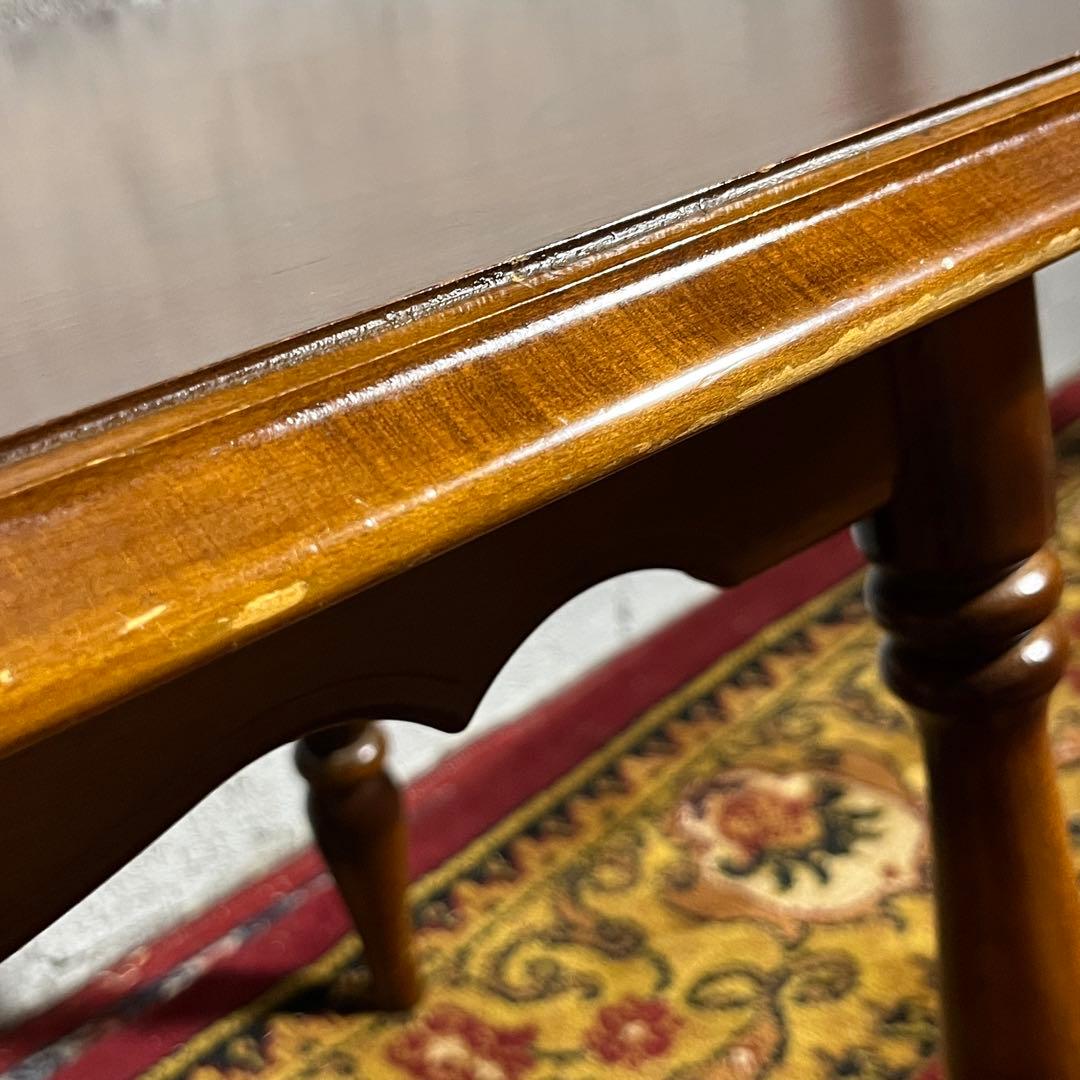 【カリモク】 コロニアル サイドテーブル TC200JK ビンテージ 木製