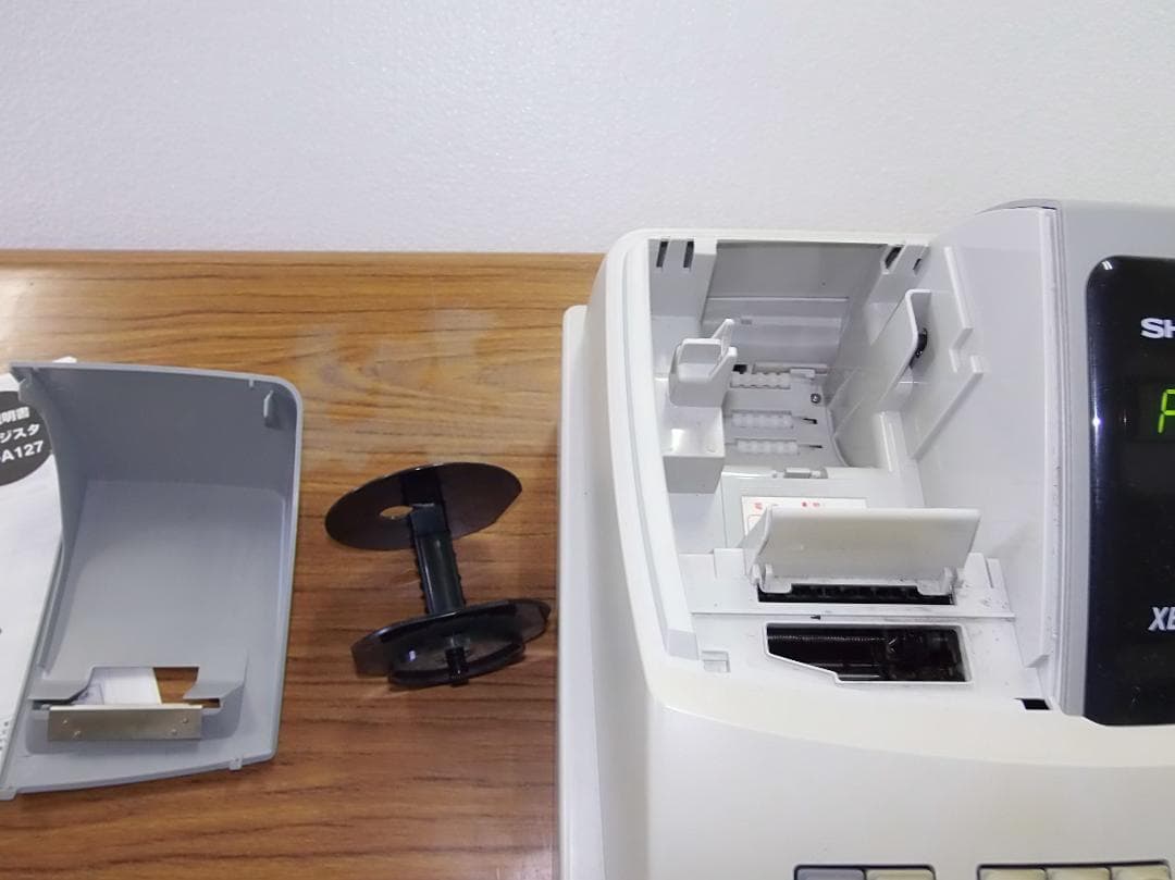 骨とう品　お金入れに　SHARP 電子レジスター　 XE-A127　2007年製