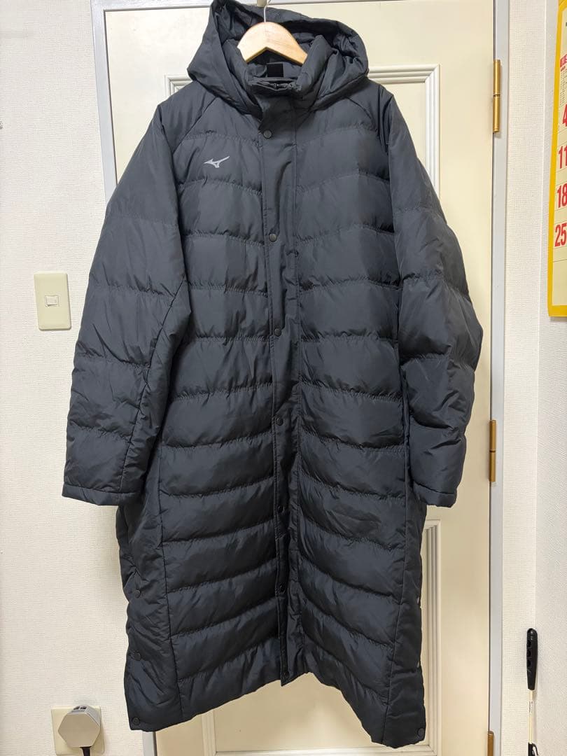 大人気　ビッグサイズ　ミズノ　ベンチコート ブラック4L