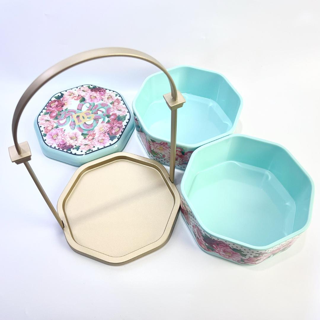 D&G ドルチェ&ガッバーナ 花柄 スィーツボックス 小物入れ レア 未使用品