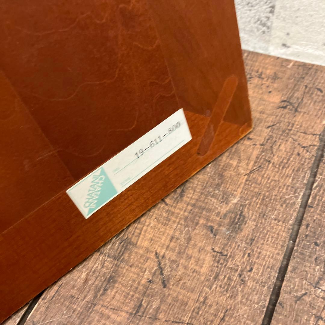 北欧レトロ タイル張り 果物 フルーツ 木製壁掛け鏡 ウォールミラー