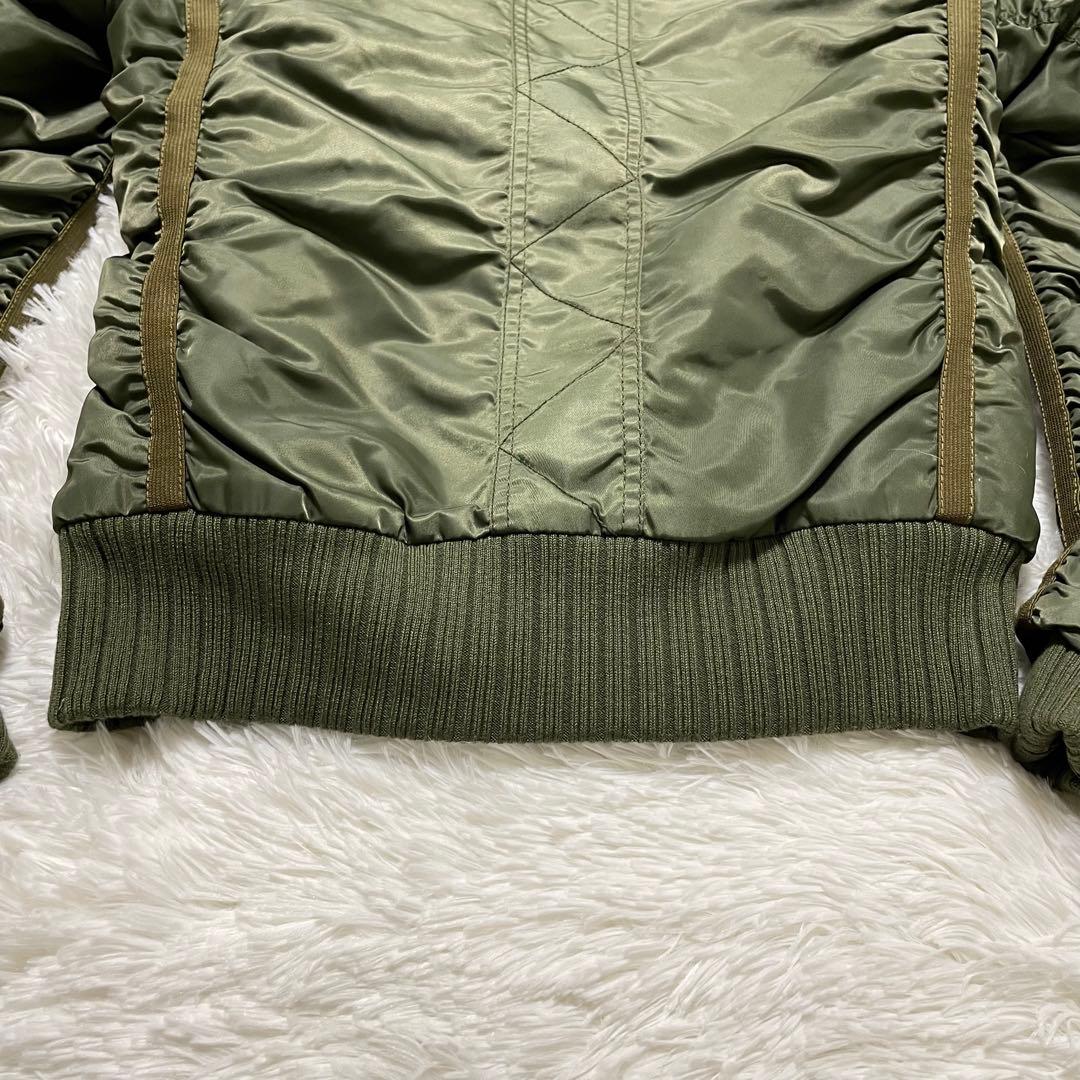 AVIREX リアルファー 短丈 N-2B グランジ y2k 平成ギャル M