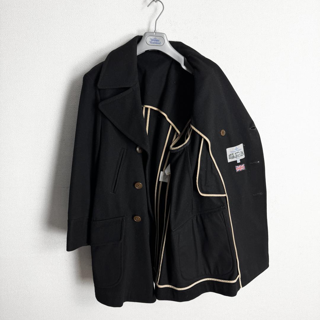 【超高級モデル☆上品デザイン☆インポート】ヴィヴィアン ウールコート