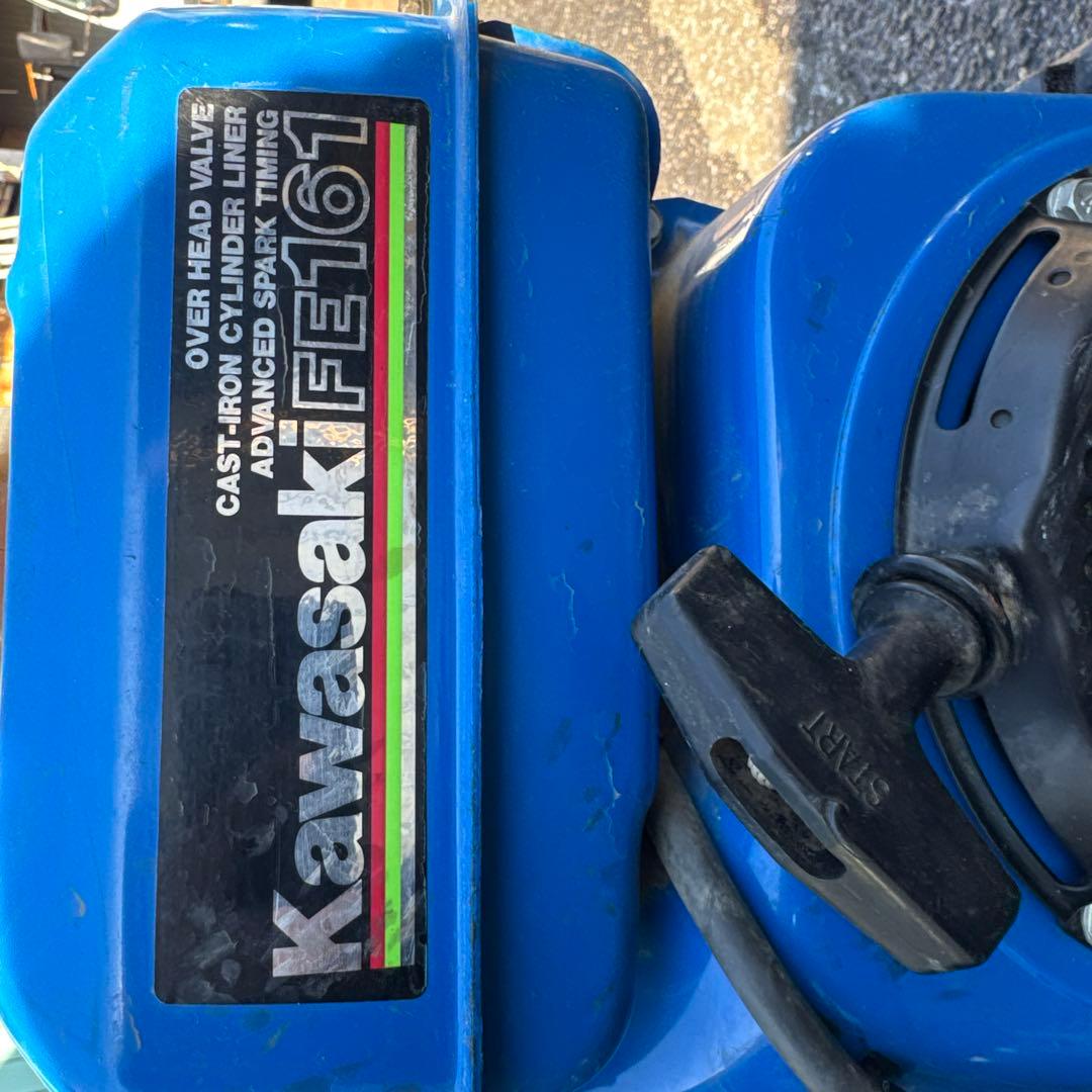 イセキ、IKS IR5 管理機、耕運機 ガソリンエンジン 青、動作確認済み