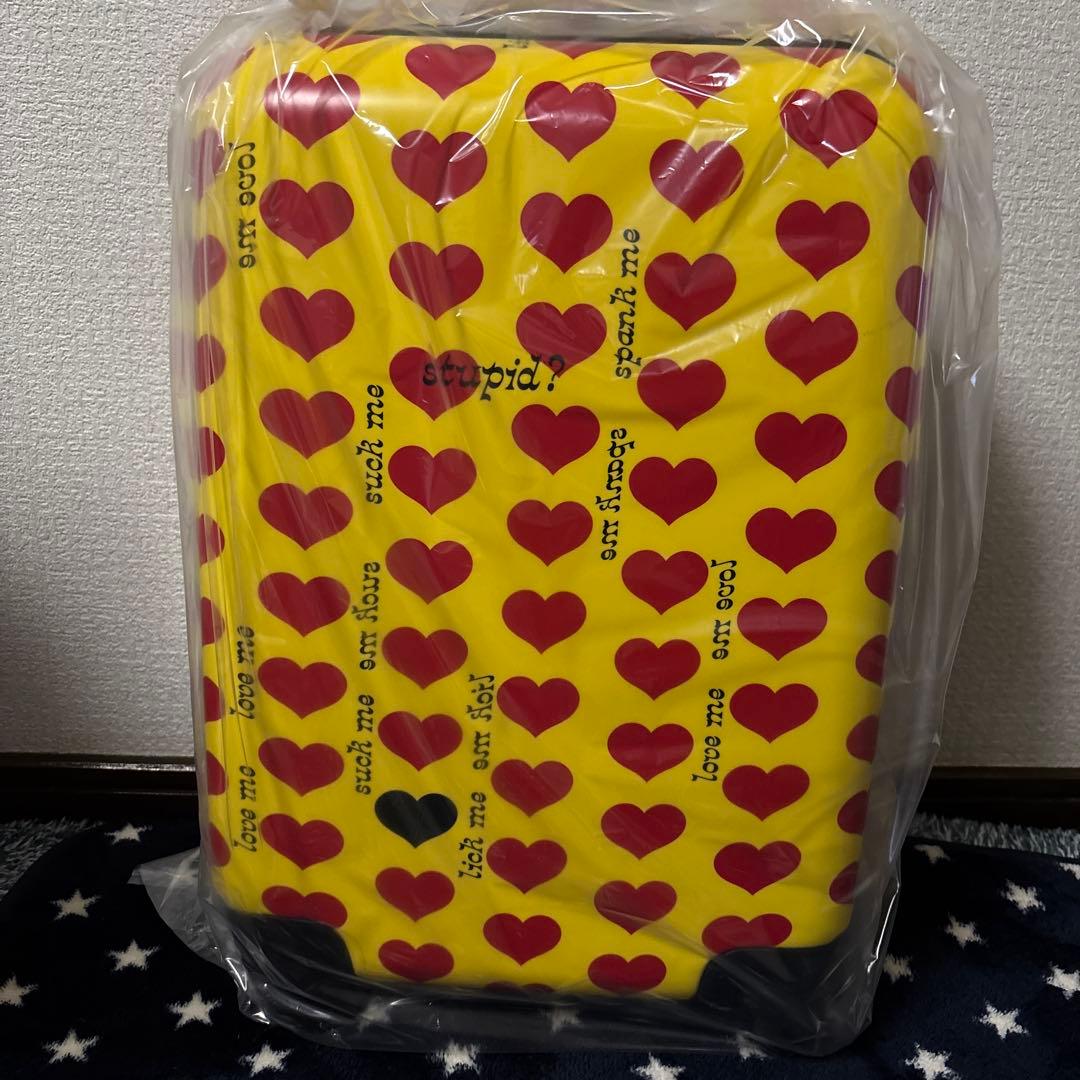 hide キャリーケース　スーツケース　イエローハート　限定