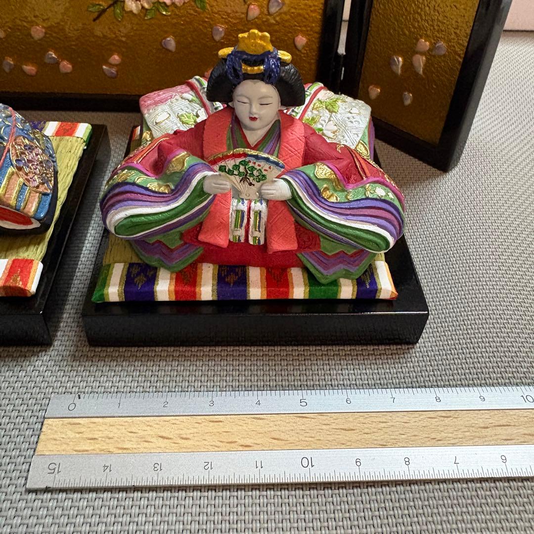 丹青堂　若菜雛　木製七段飾り　雛人形