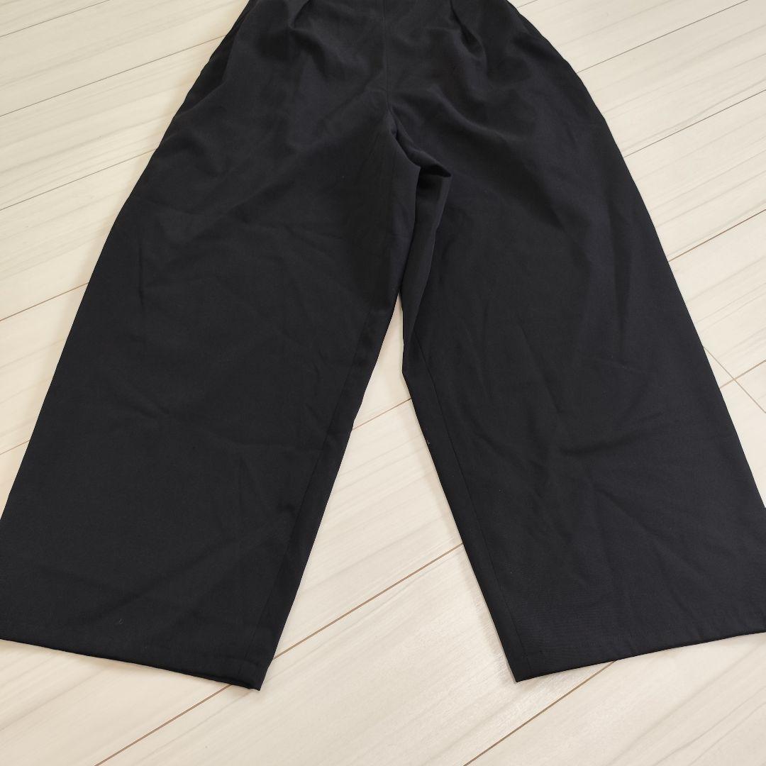 美品✨️Y's ヨウジヤマモト タックワイド サロペットパンツ ブラック