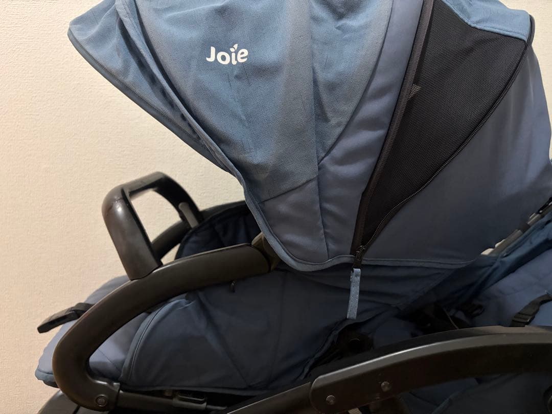 Joie エヴァライトデュオ【2人乗りベビーカー】 レインカバーつき