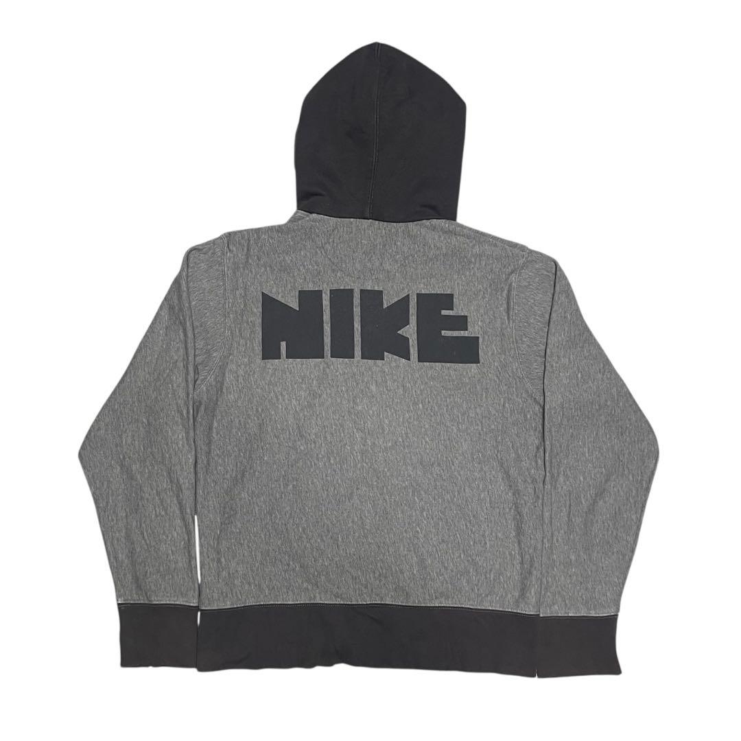 【希少】00s NIKE ホワイトレーベル 復刻 ゴツナイキ ジップパーカー