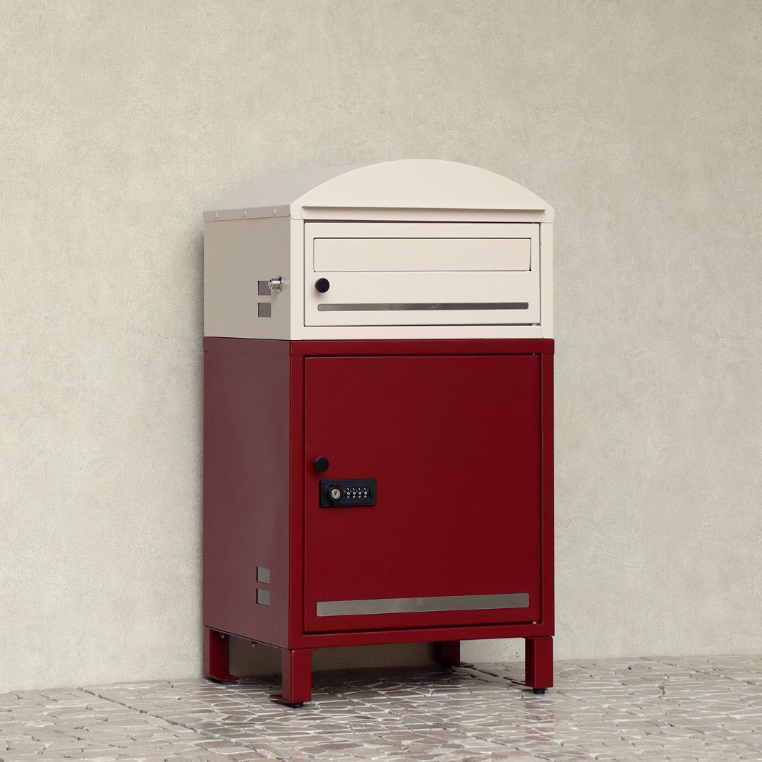 MJ PT RM 宅配ボックス　郵便ポスト　ボルドー