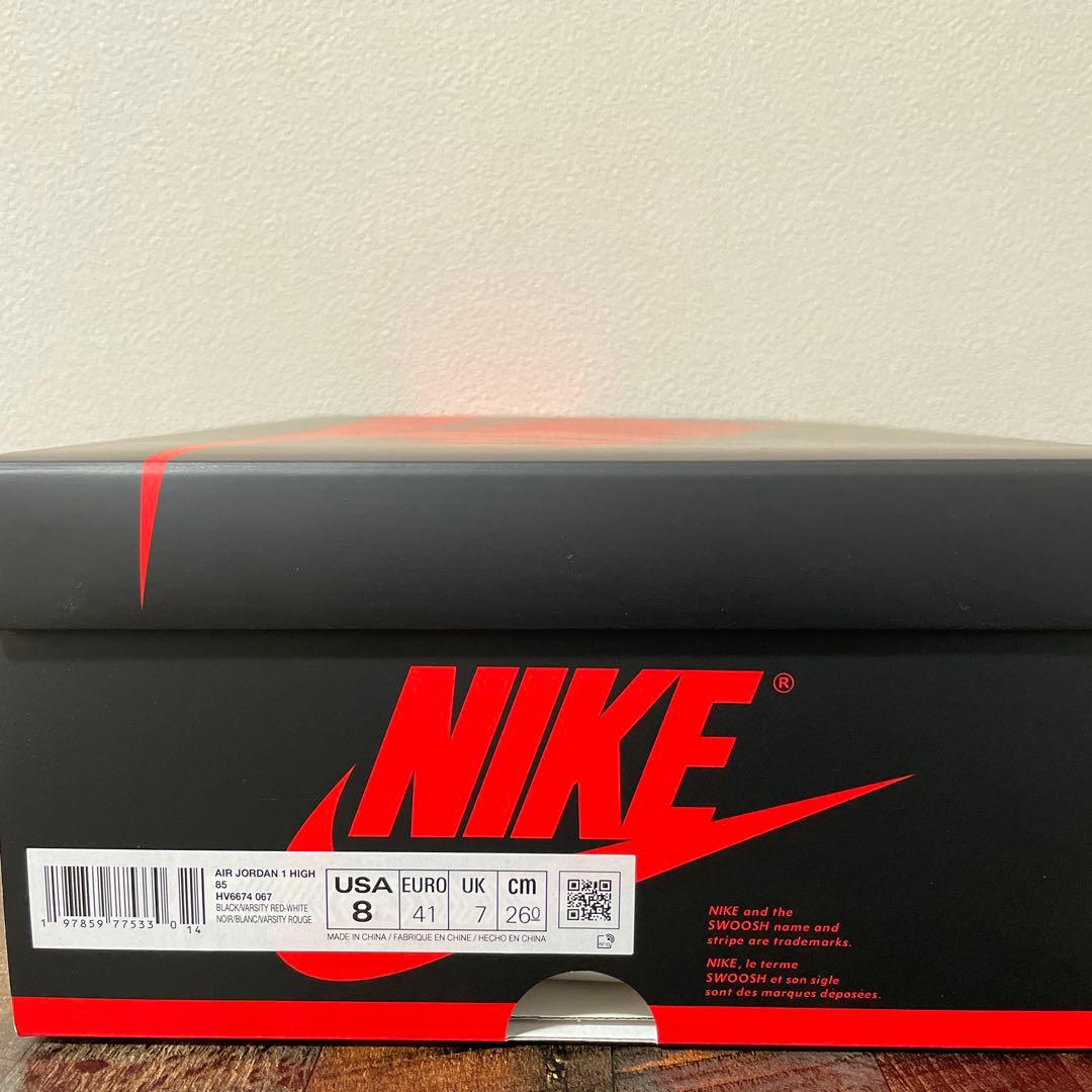 靴 Nike Air Jordan 1 High 85 \"Bred\" (2025)