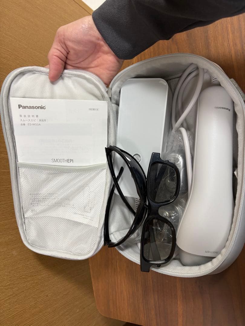 【美品】Panasonic 光エステ スムースエピ ES-WGOA