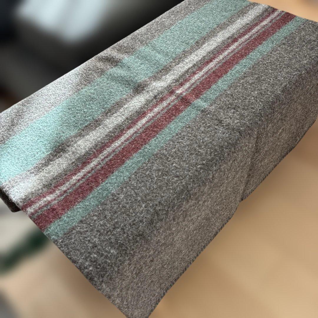 loomer ルーマー　美品　ストライプウールブランケット