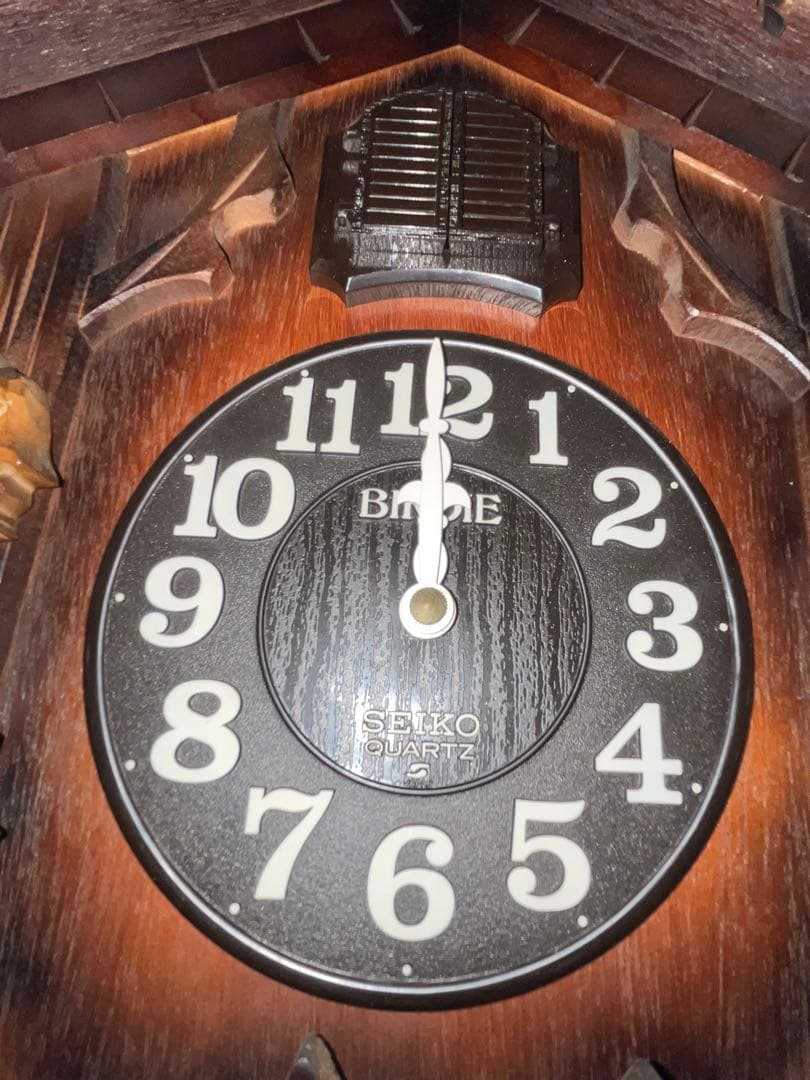 SEIKO　BIRDIE　掛時計　鳩時計　Quartz　Clock