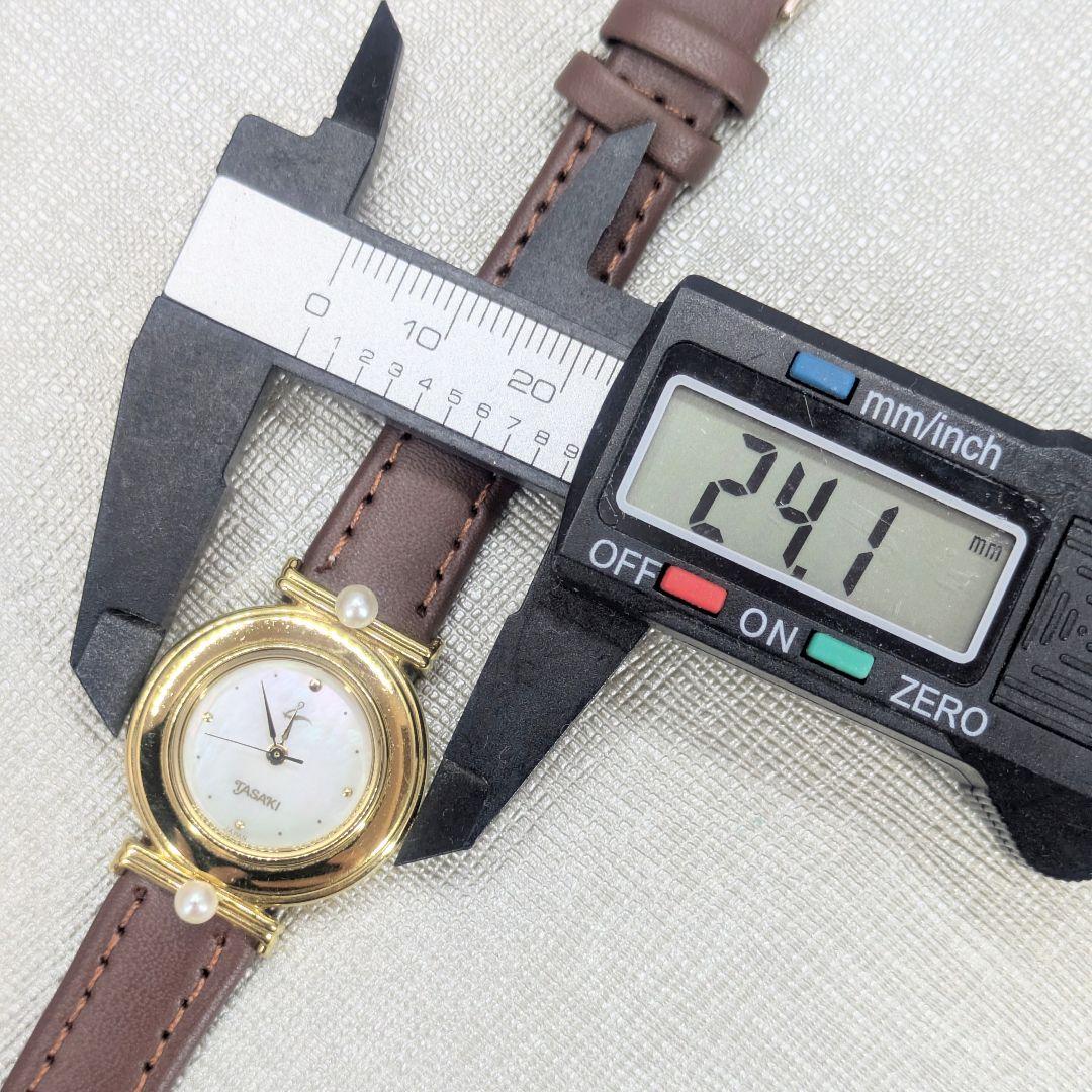 TASAKI タサキ 腕時計 レディース 真珠 シェル文字盤 パールウォッチ