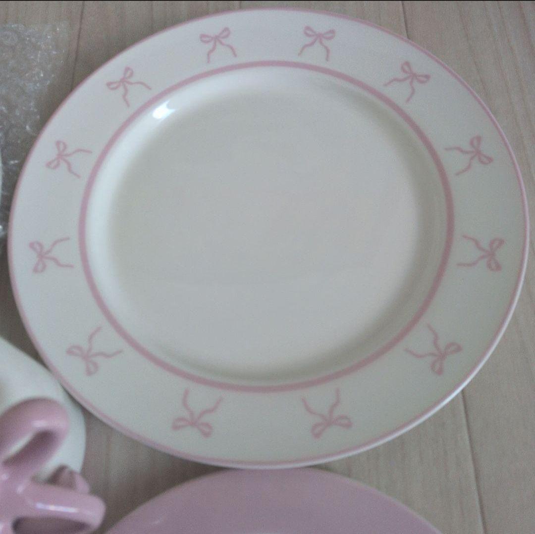 リボン 食器5点セット