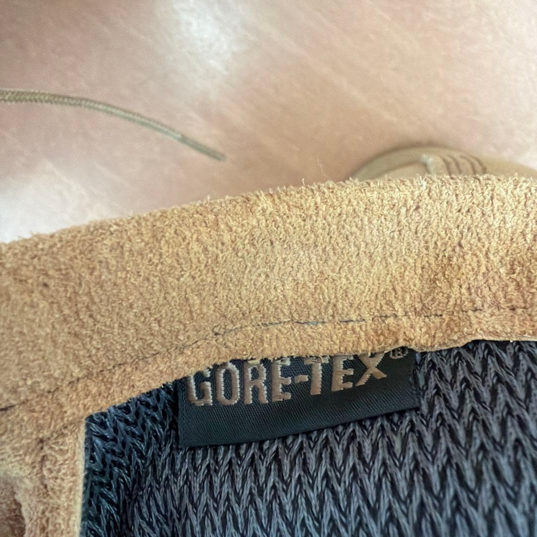 BELLEVILLE ベージュ ミリタリーブーツ