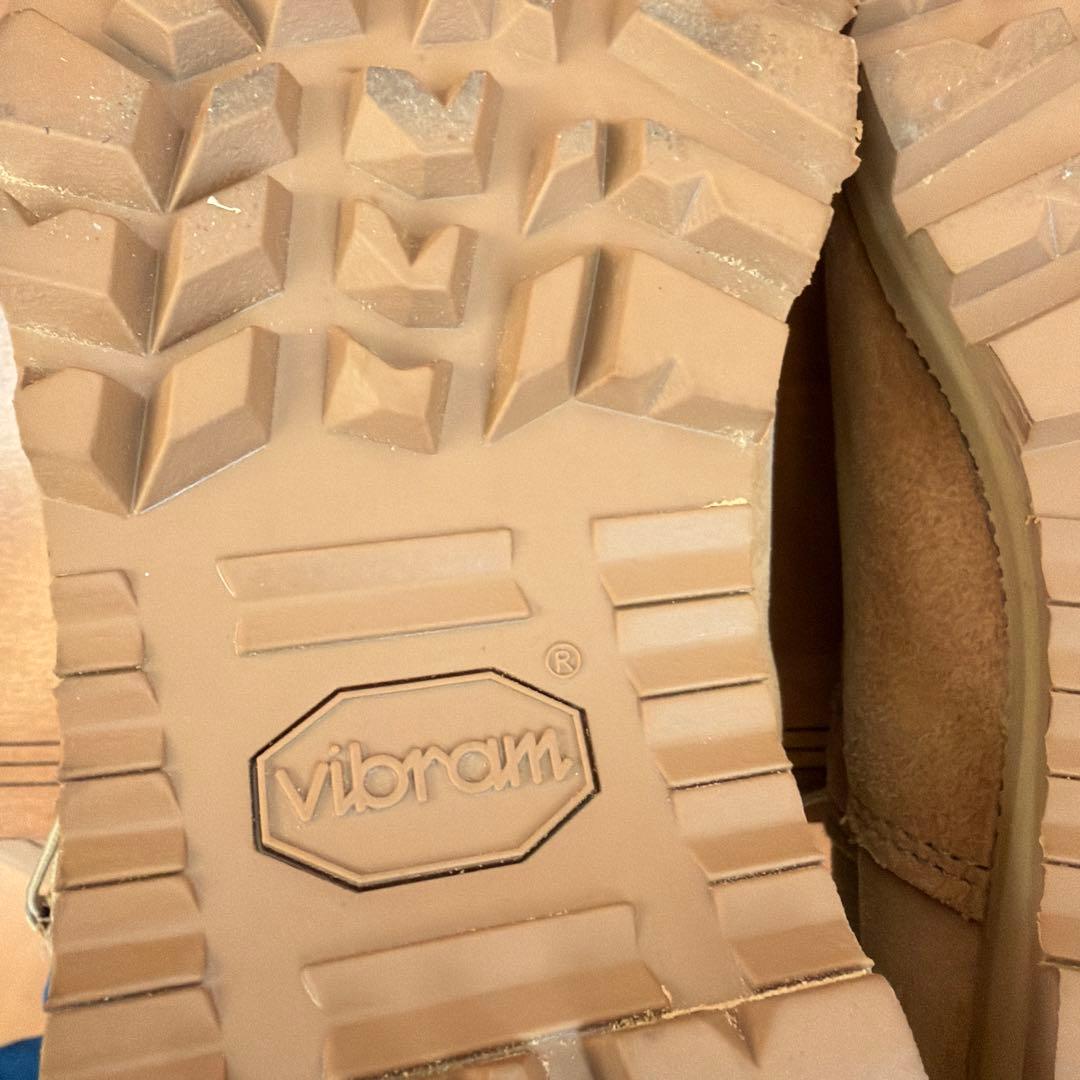 BELLEVILLE ベージュ ミリタリーブーツ