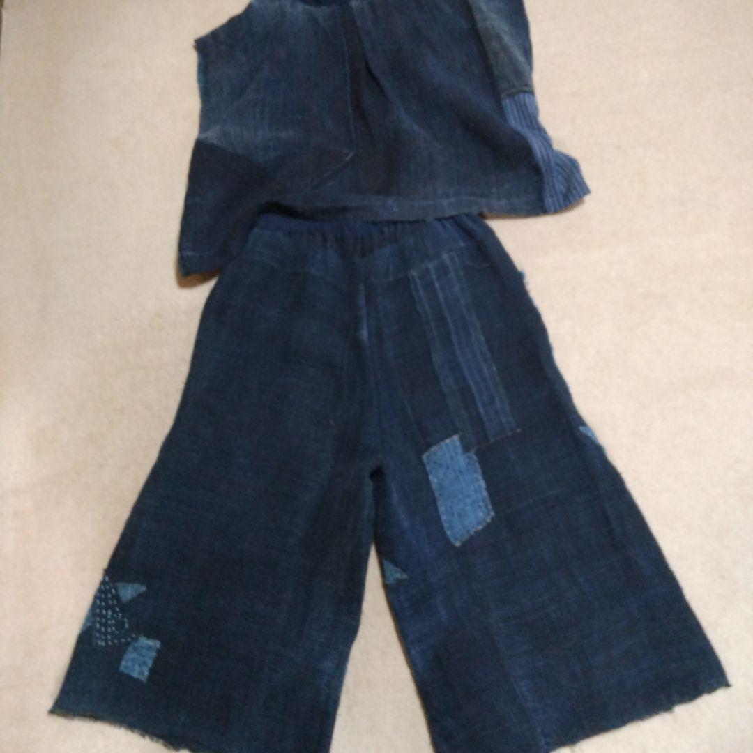 ゴリ麻のキロットスカート