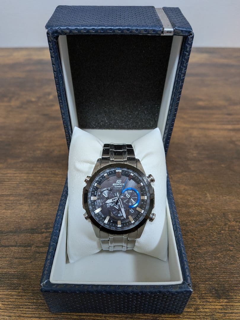 [CASIO EDIFICE] EQW-T630JDB-1AJF ソーラー充電