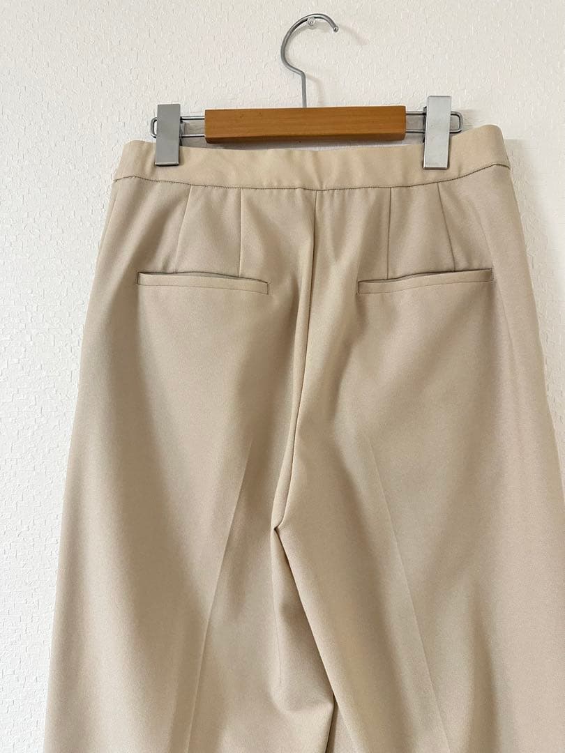 ICB パンツスーツ　ウォッシャブル　ベージュ