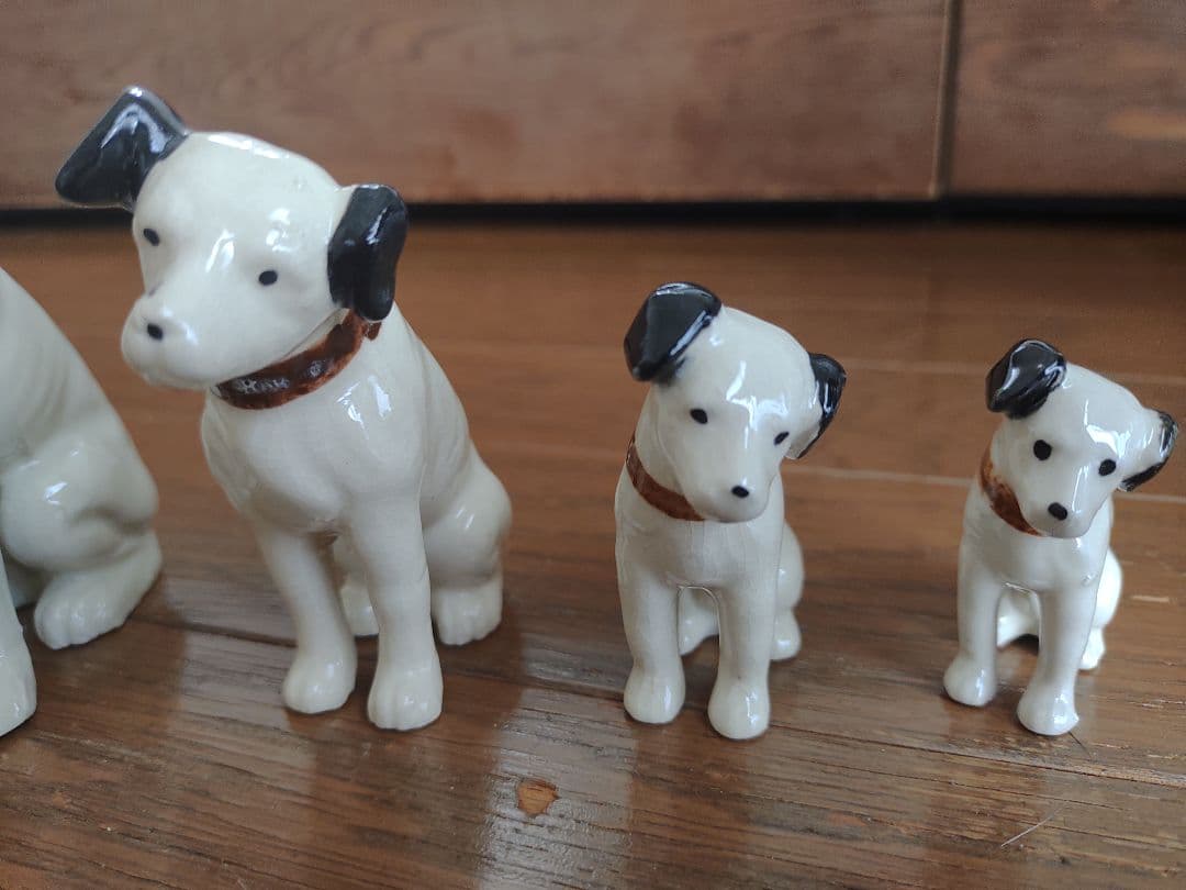 ビクター 犬　ニッパー　陶器置物