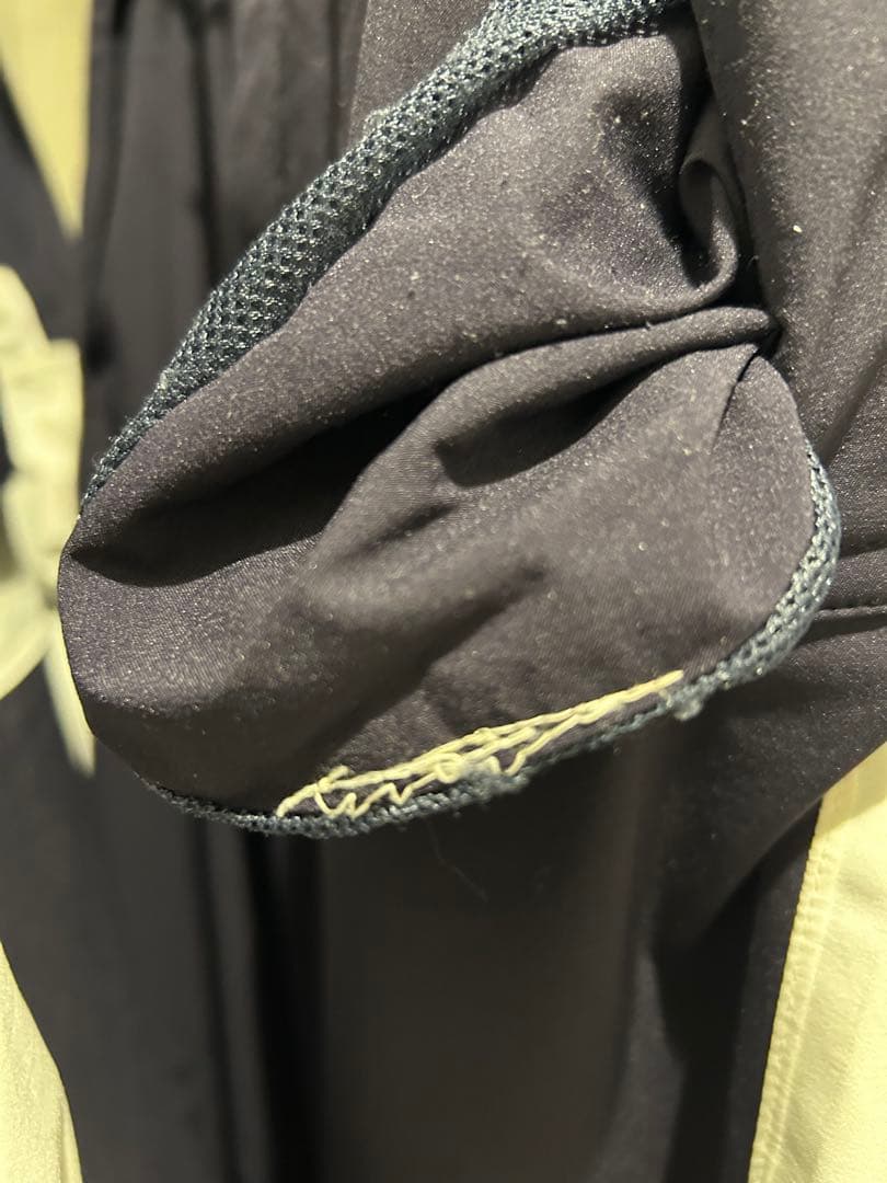 ジャックバニー 2way レインウエア上下セット ネイビー ホワイト4(M)中古