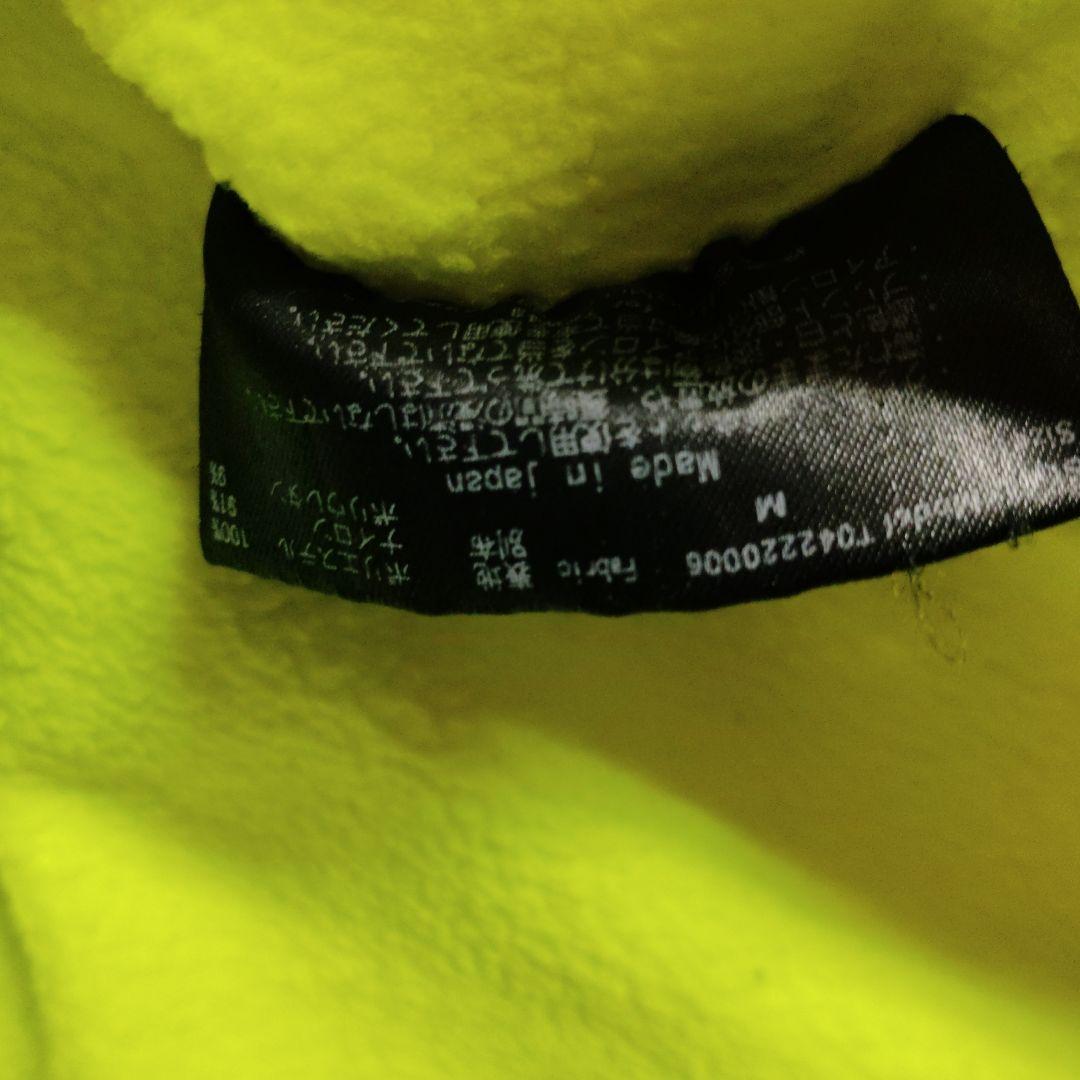TFW49 　蛍光イエローハーフジッププルオーバー Mサイズ イエロー