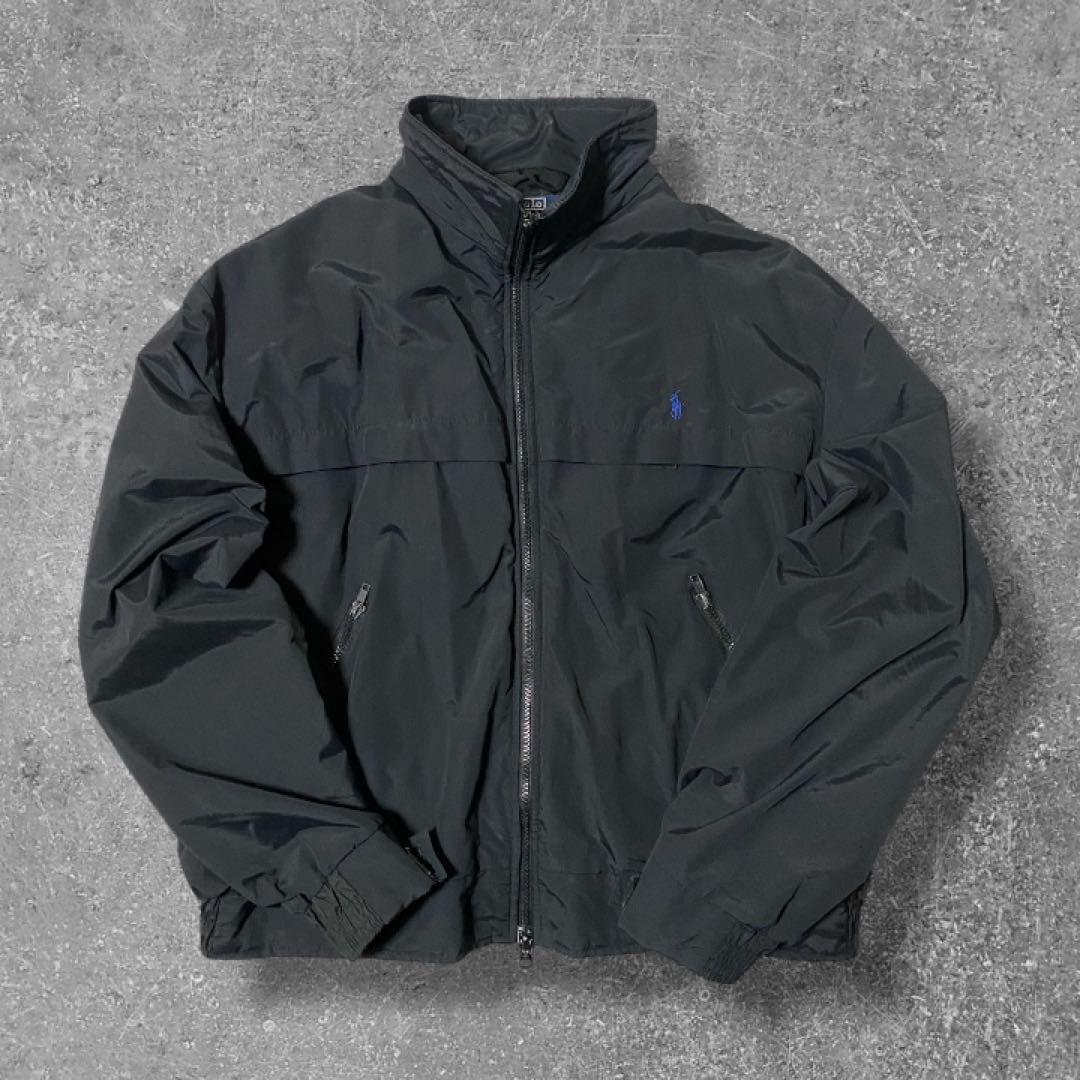 90s Ralph Lauren スウィングトップ ブラック ジャンパー XL