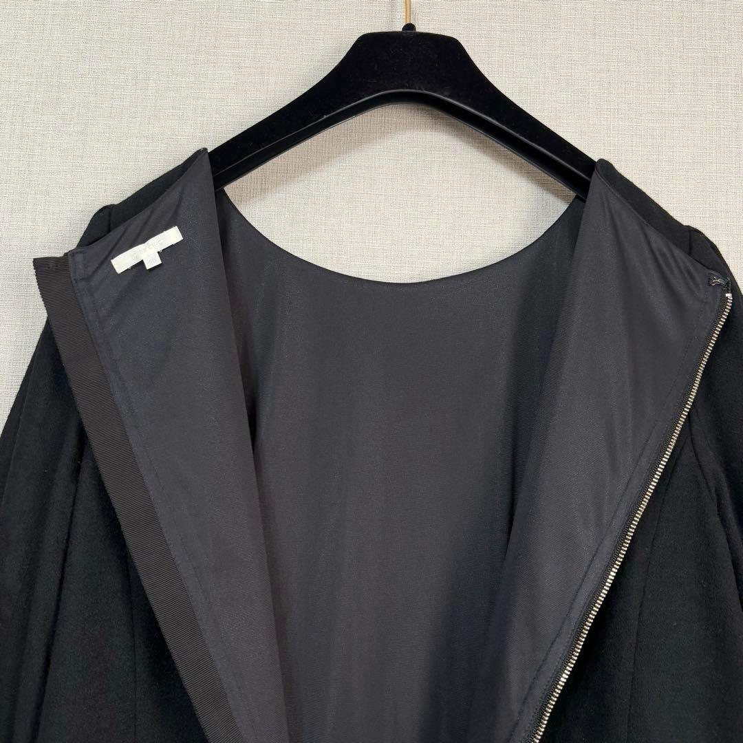 美品　トゥービーシック ワンピース 46 大きいサイズ ウール混　上品　フレア