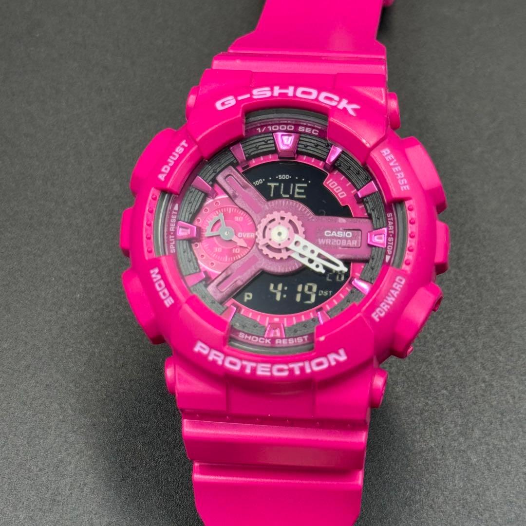 【美品】G-SHOCK Sシリーズ GMA-S110MP-4A3 ピンク