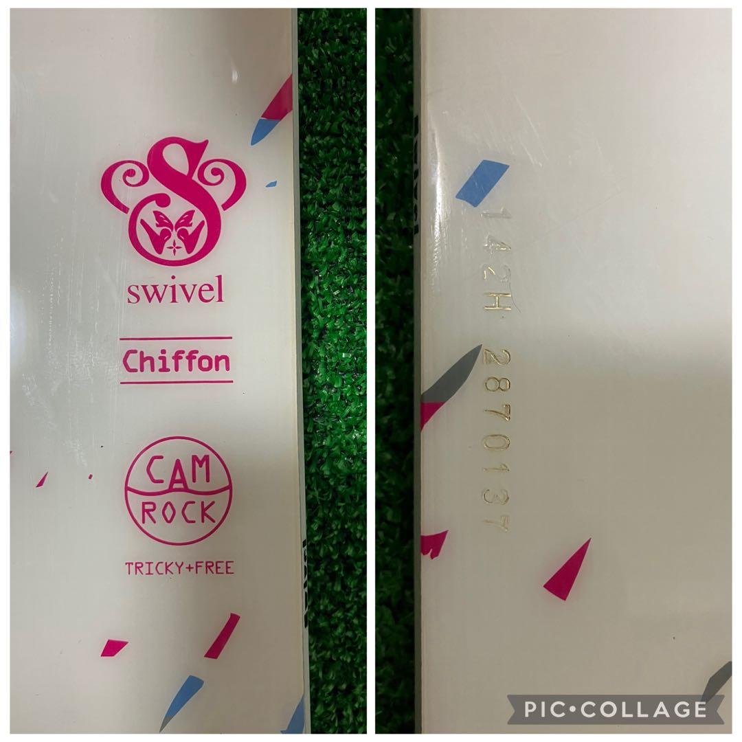 SWIVEL　スノーボードセット　143cm　ビンディングM　初心者オススメ