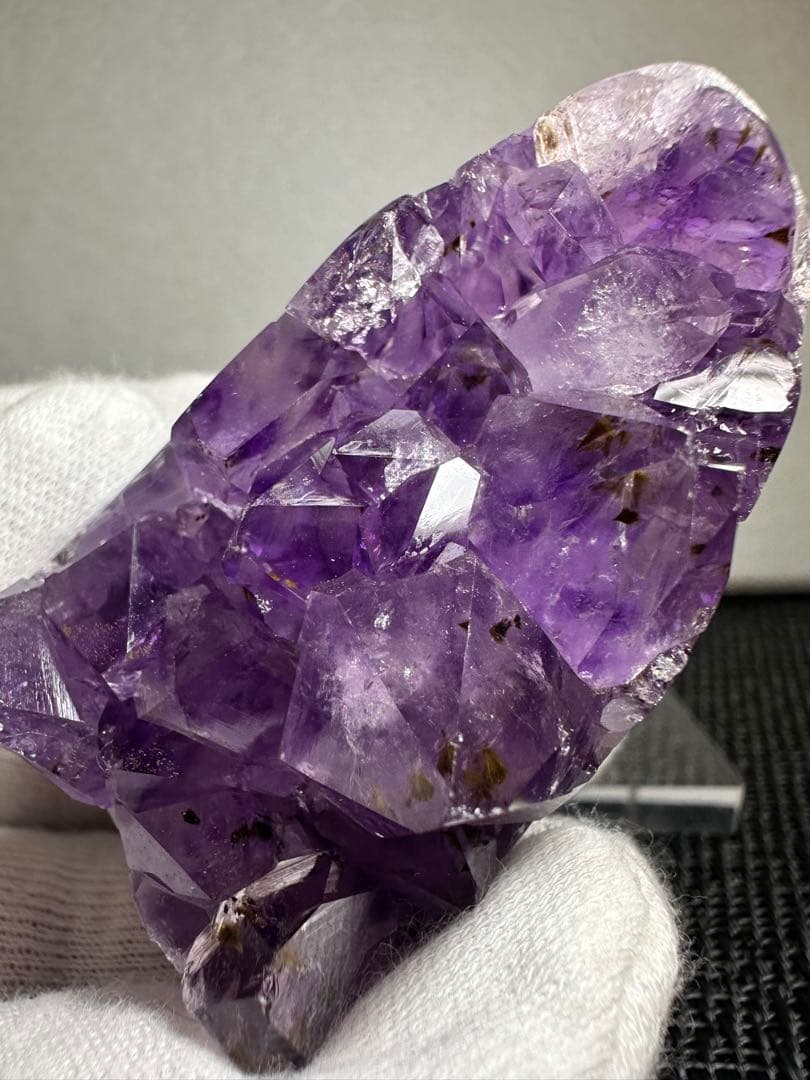 アメジスト クラスター タイチン共生 最高品質！ 1132