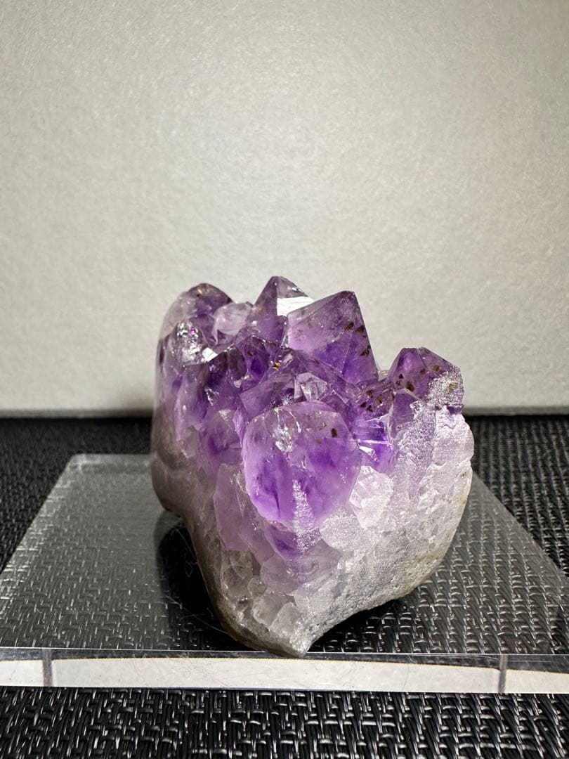 アメジスト クラスター タイチン共生 最高品質！ 1132