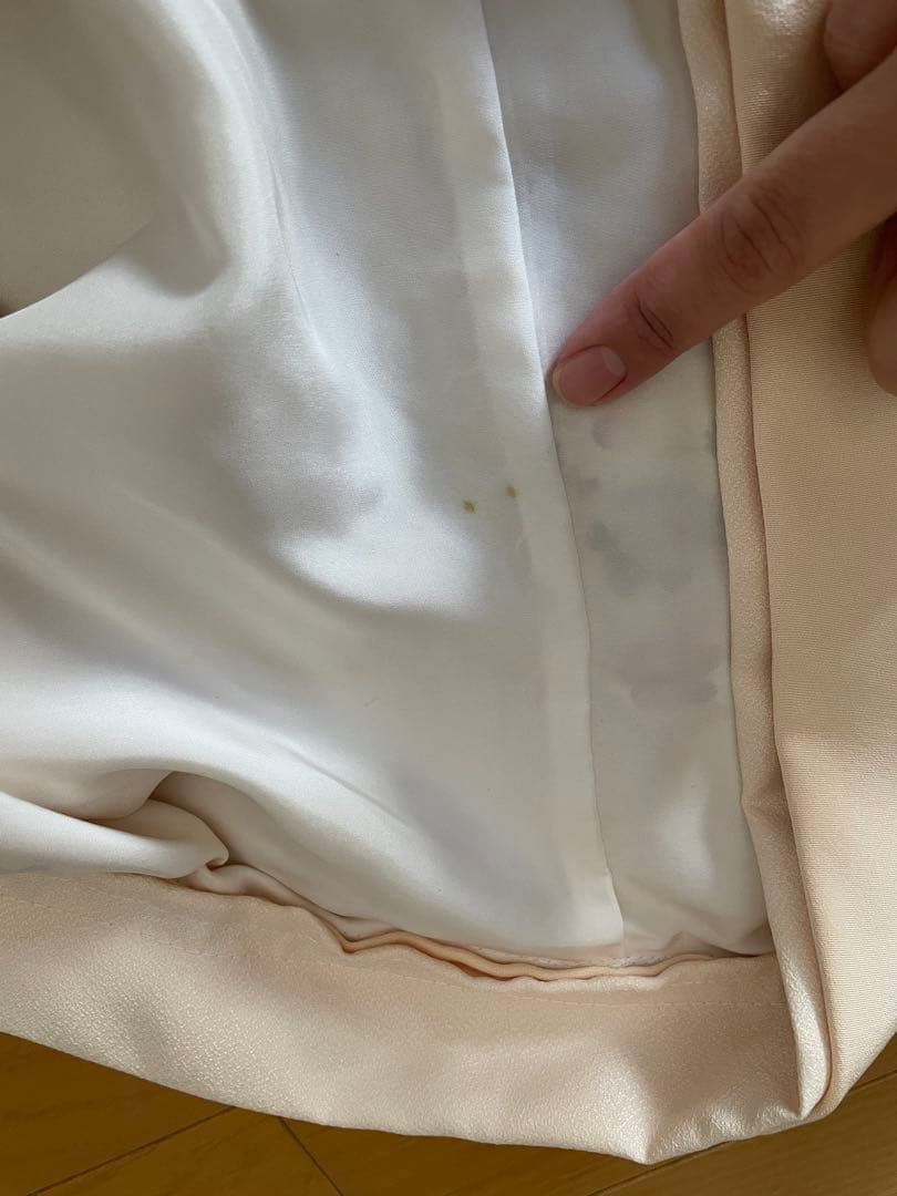 七五三　子供用着物　キッズ　女の子　和服　3歳5歳7歳　レース　イエローベージュ