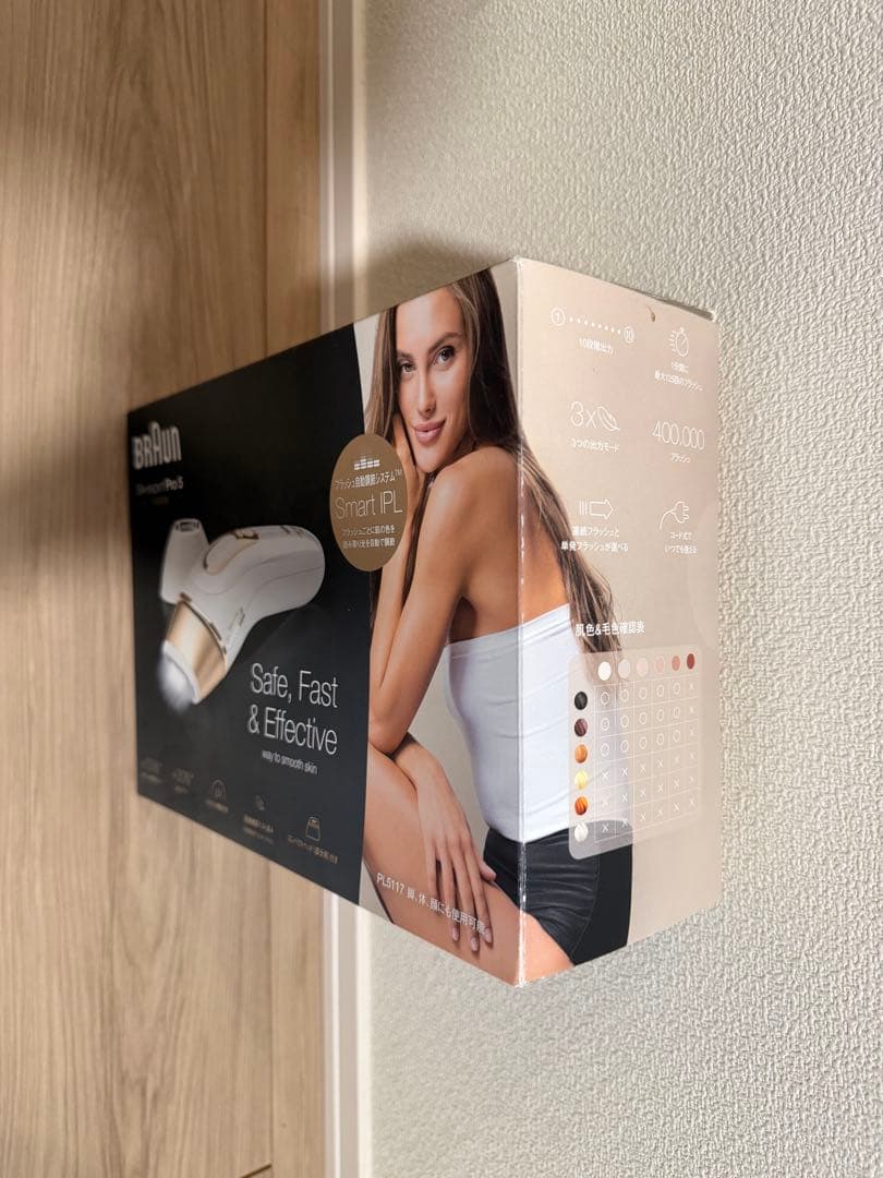 Braun 光脱毛器シルクエキスパートPro5 PL5117