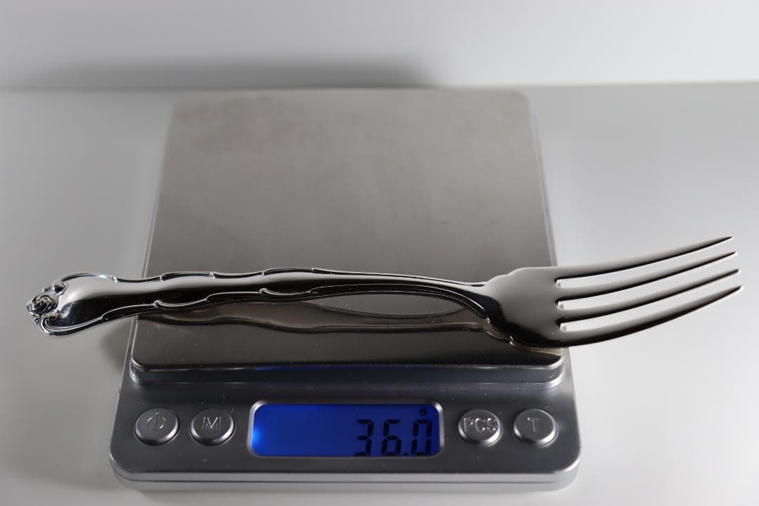 アメリカ■ゴーハム■STERLING925製サラダフォーク■Rondoパターン■