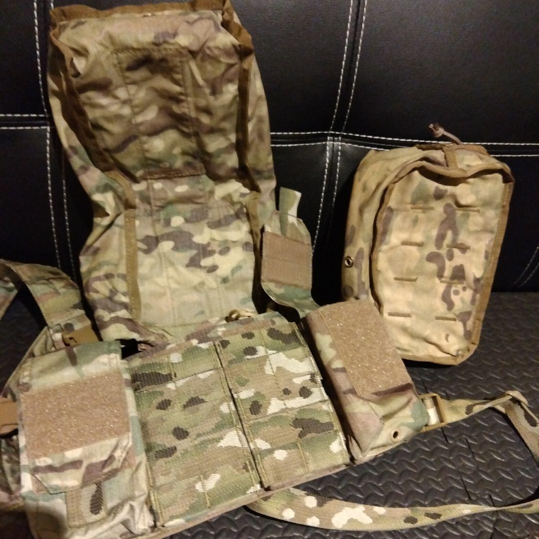 ウォーリア　アサルト　チェストリグ　マルチカム　改造品