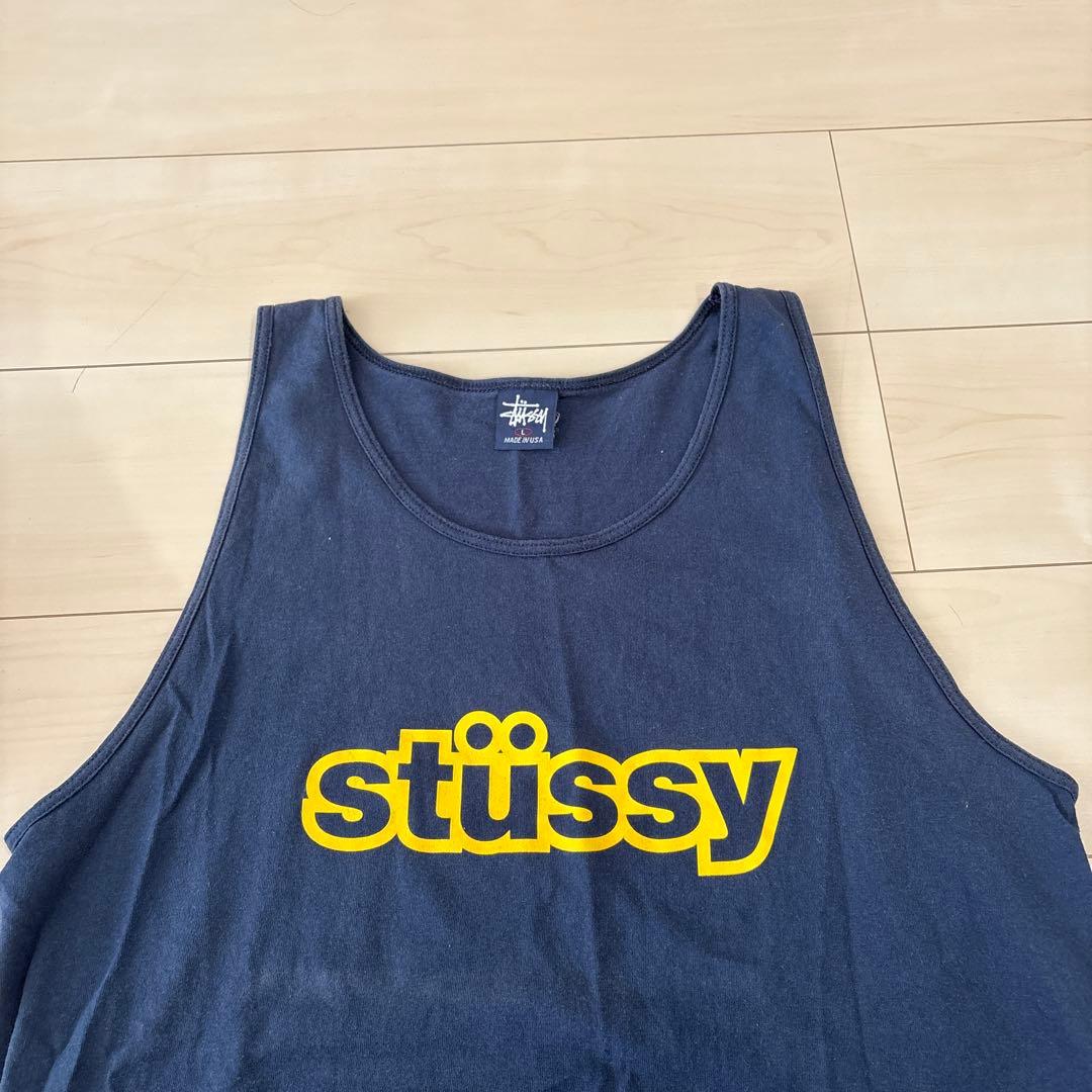 値下げ中‼️stussy ストューシー　タンクトップ　メンズ